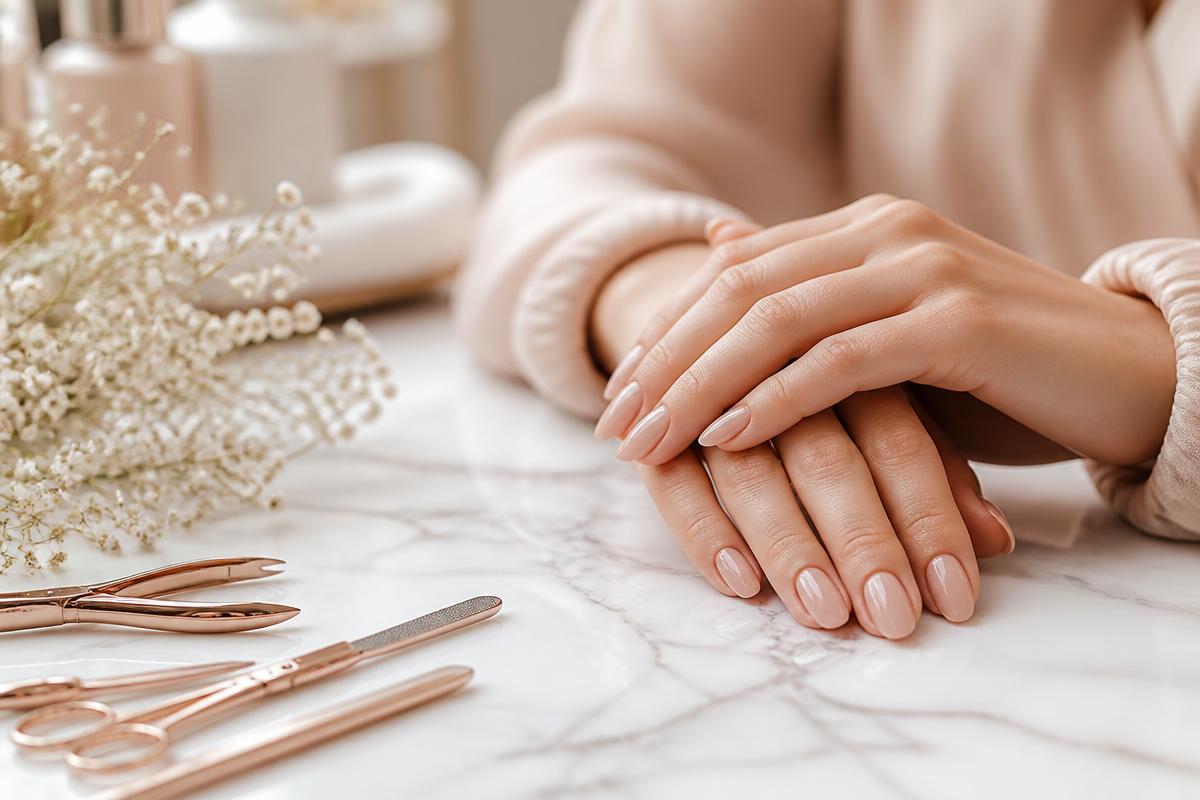 Professional manicure and nail care at M&K Nail Spa in Decatur, IL